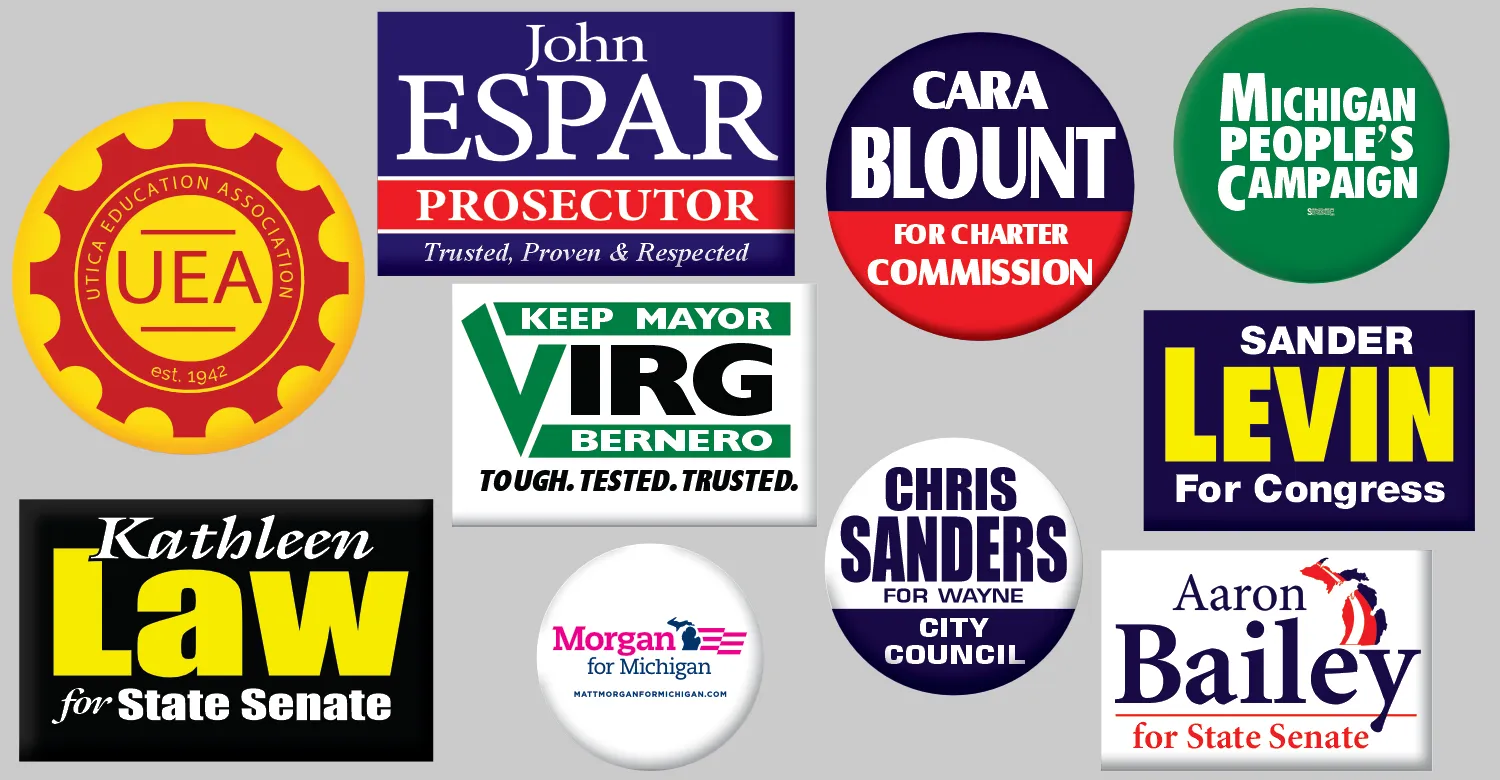 Campaign roll labels